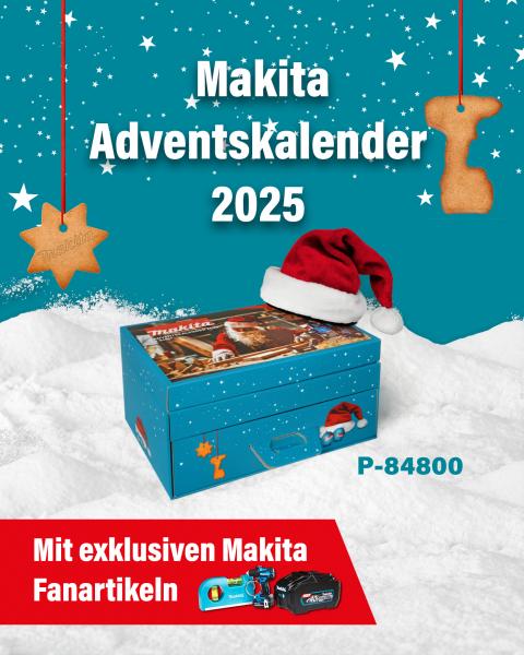 MAKITA Adventskalender 2025 P-84800